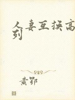 人妻互换高h系列