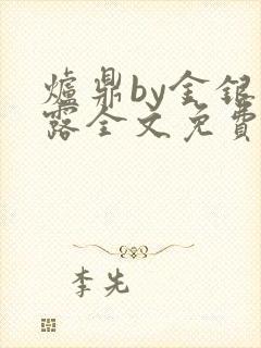 炉鼎by金银花露全文免费阅读笔趣阁