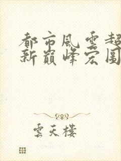 都市风云超前更新巅峰宏图