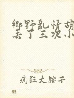 乡野乱情胡秀英丢了三次小说