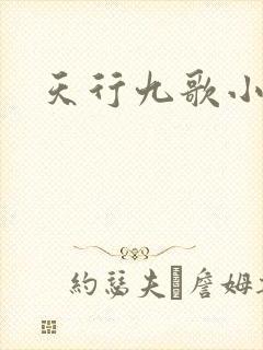 天行九歌小说