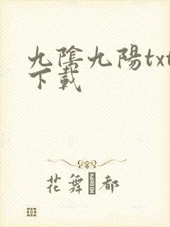 九阴九阳txt下载