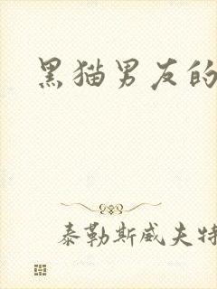 黑猫男友的