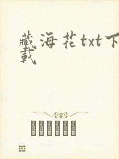 藏海花txt下载