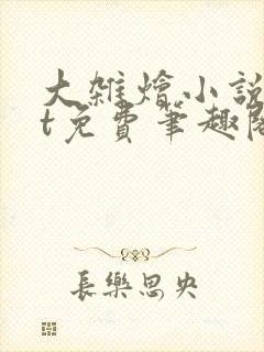 大杂烩小说txt免费笔趣阁