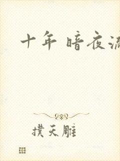 十年 暗夜流光