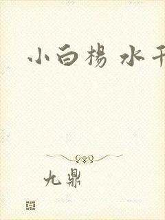 小白杨 水千丞