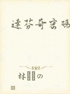 达芬奇密码小说