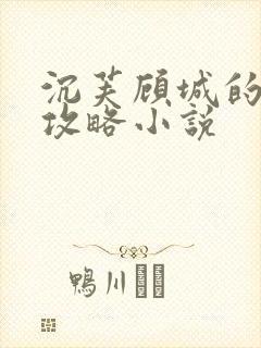 沉芙顾城的优质攻略小说