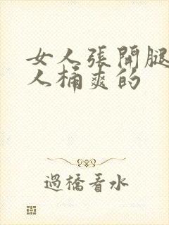 女人张开腿让男人桶爽的