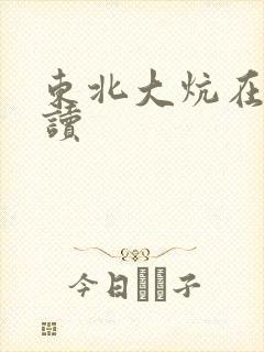 东北大炕在线阅读