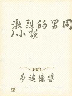 激烈的男同(h)小说