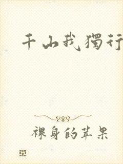 千山我独行