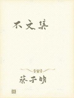 不文集
