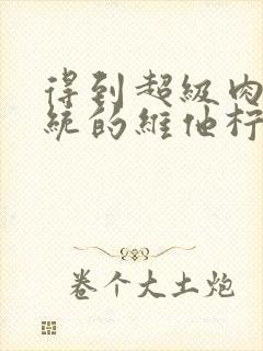 得到超级肉禽系统的维他柠檬茶