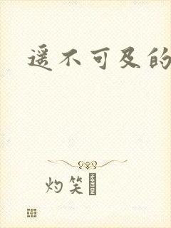 遥不可及的爱