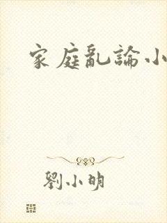 家庭乱论小说