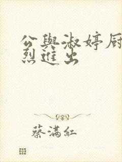 公与淑婷厨房猛烈进出