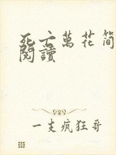 死亡万花简小说阅读