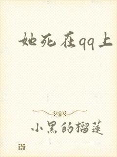 她死在qq上封面