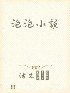 泡泡小说