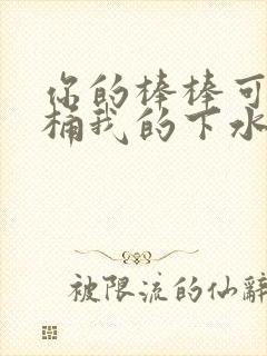 你的棒棒可以桶桶我的下水道吗