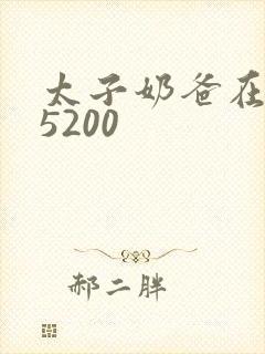 太子奶爸在花都5200