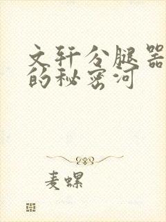 文轩分腿器河马的秘密河