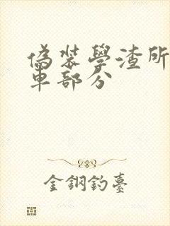 伪装学渣所有开车部分