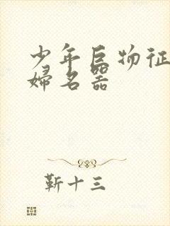 少年巨物征服美妇名器