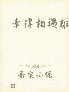 幸得相遇离婚时