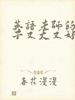 英语老师的小兔子又大又好吃