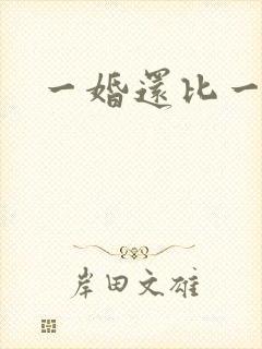 一婚还比一婚高