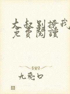 大叔别撩我小说免费阅读