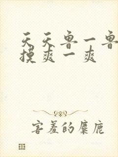 天天鲁一鲁摸一摸爽一爽