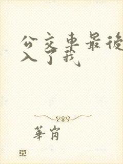 公交车最后一排入了我