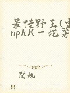 最佳野王(电竞nph)(一坨薯饼)_无拼音
