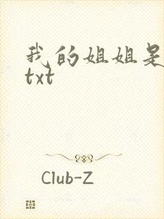 我的姐姐是美女txt