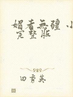 媚者无疆 小说 完整版