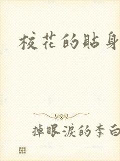 校花的贴身杀手