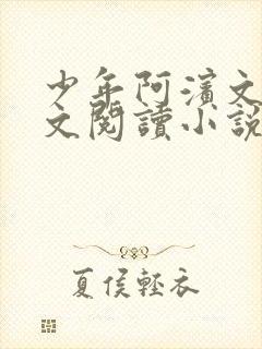 少年阿滨文全全文阅读小说