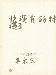 快递员的特殊待遇3