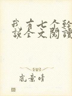 我有七个干妈小说全文阅读