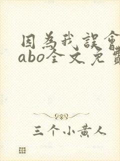 因为我误会glabo全文免费阅读封面