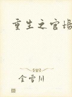 重生之官场风流