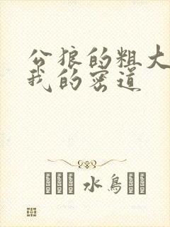 公狼的粗大挺进我的密道