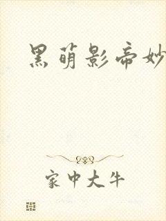 黑萌影帝妙探妻
