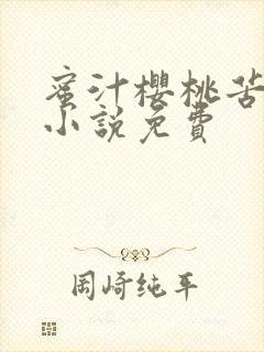 蜜汁樱桃苦咖啡小说免费