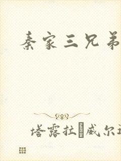 秦家三兄弟