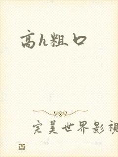 高h粗口